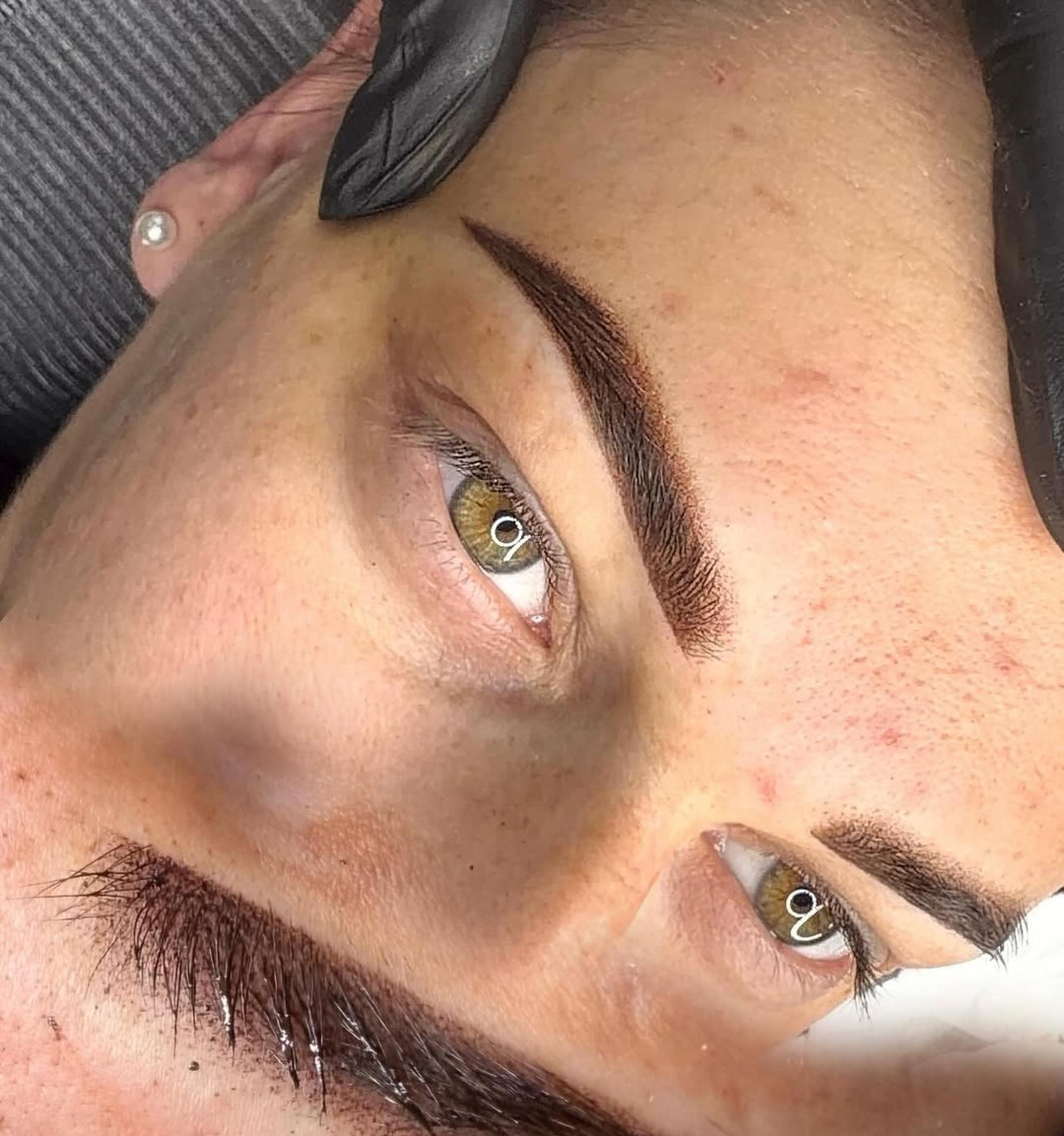 healing stages after permanent eyebrow tattoo