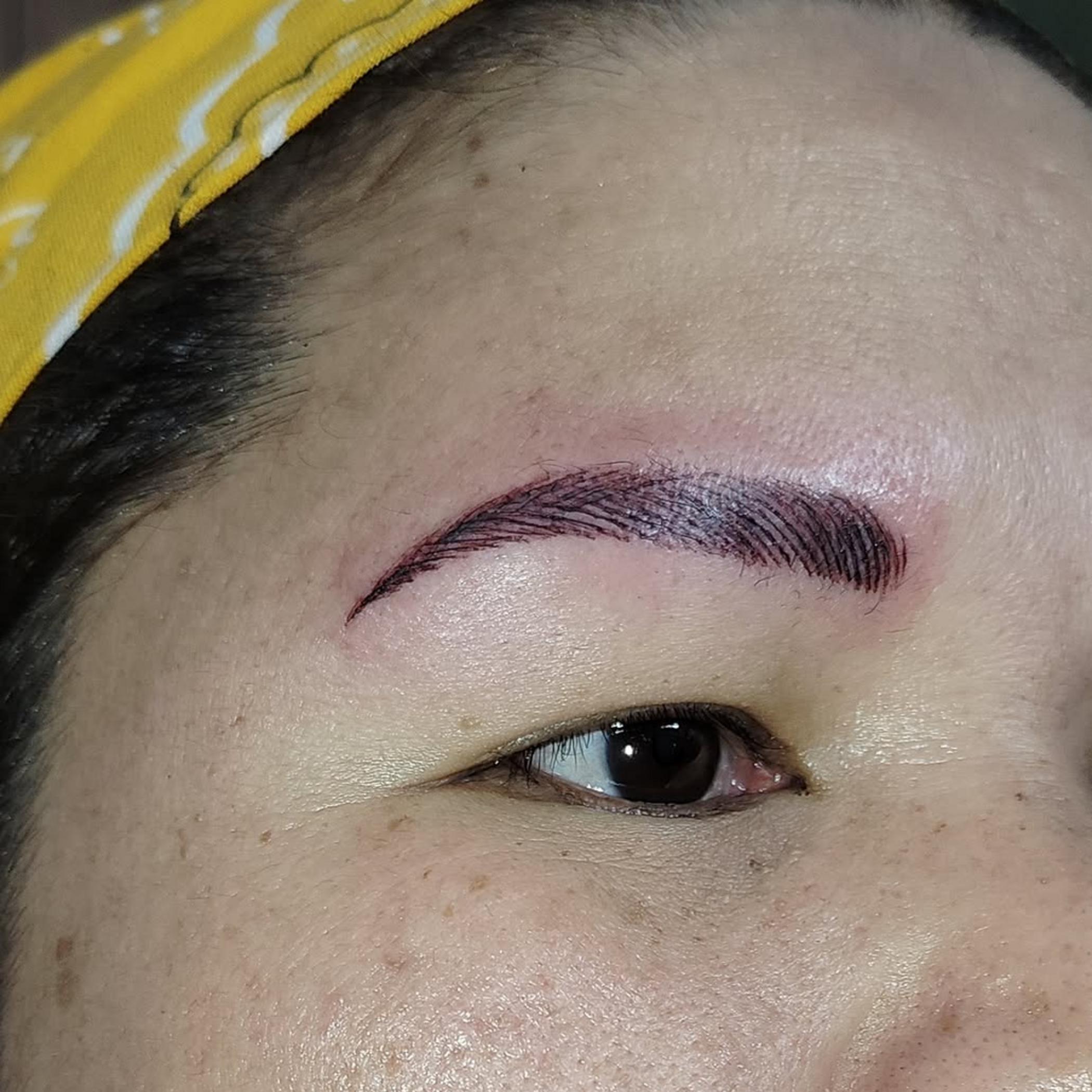 iron oxide eyebrow pigments palette