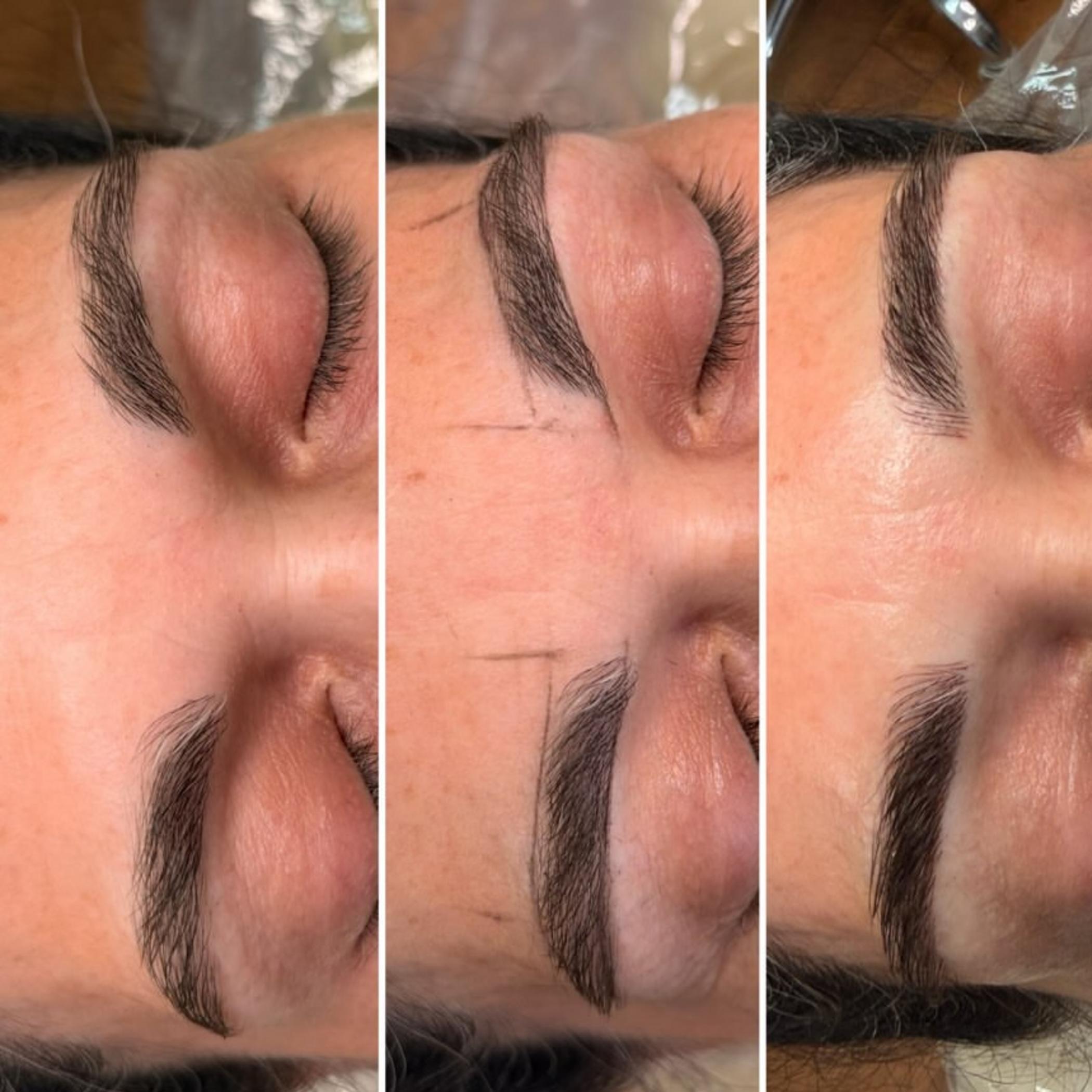 natural looking permanent eyebrow makeup